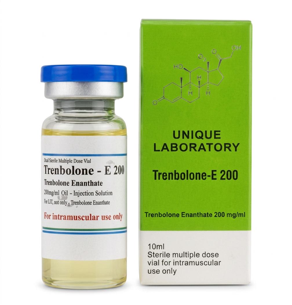UNIQUE LABORATORY Trenbolone Enanthate 200 (Tren-E 200mg/ml) Multi-Dose 10ml Vial